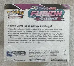 Pokemon Sword & Shield Fusion Strike Booster Box — Factory Sealed✨ - Image 2