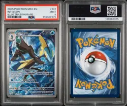 2025 POKEMON MEG EN-MEGA EVOLUTION ILLUSTRATION RARE #142 INTELEON PSA 9 - Image 3