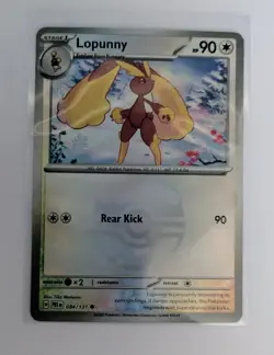 Pokemon TCG: Lopunny 84/131 (Masterball) | NM/MT Prismatic Evolutions - Image 1