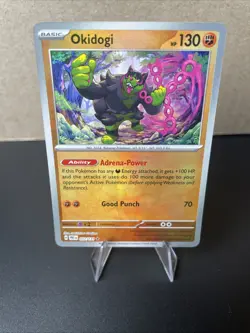 Okidogi (Master Ball) - 057/131 - Pokemon Prismatic Evolutions Rare NM - Image 1