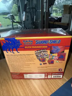 Pokemon Sword & Shield Base Zacian Red Elite Trainer Box ETB New And Sealed - Image 3