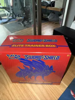 Pokemon Sword & Shield Base Zacian Red Elite Trainer Box ETB New And Sealed - Image 5