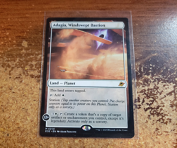 Adagia, Windswept Bastion - Edge of Eternities EOE MTG - Near Mint Mythic Land - Image 1