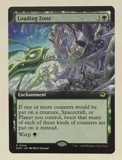 Loading Zone Extended Art - Edge of Eternities MTG - Image 1
