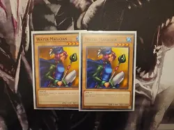 Yugioh WATER MAGICIAN OP04-EN014 COMMON NM X2 *2 For 1* - Image 1
