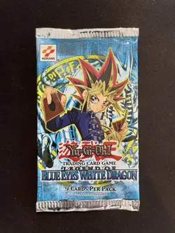 Yu-Gi-Oh! yugioh Legend of Blue-Eyes White Dragon LOB Booster Pack - Image 1