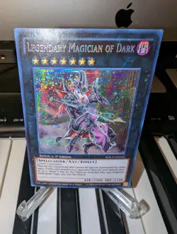 Yugioh Legendary Magician of Dark WSUP-EN052 Prismatic Secret - Image 1