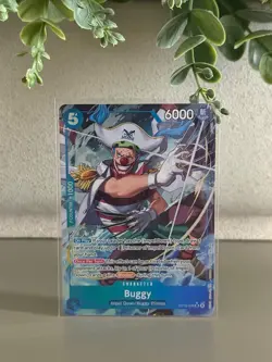 One Piece TCG Buggy OP16-048 ALT ART SR ALTERNATE ART NM The Time of Battle - Image 1
