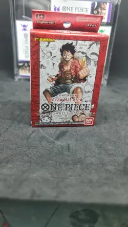 One Piece TCG - 1st Edition - Super Pre-Release Starter Deck Set ST01-02-03-04 - Image 2