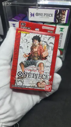 One Piece TCG - 1st Edition - Super Pre-Release Starter Deck Set ST01-02-03-04 - Image 3