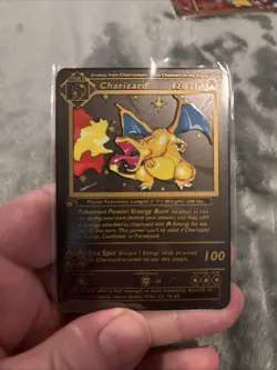 Pokemon Charizard Evolutions Rare Holo Stage 2 11/108 HP 150 METAL Card - Image 1