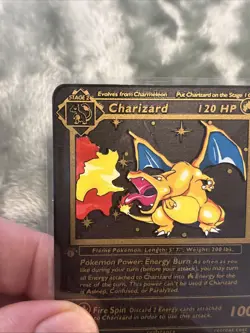 Pokemon Charizard Evolutions Rare Holo Stage 2 11/108 HP 150 METAL Card - Image 2