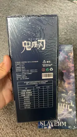 Demon Slayer No Yaiba Premium Art CCG Crystal Diamond Card Ticket Sealed - Image 2