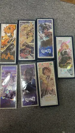 Demon Slayer No Yaiba Premium Art CCG Crystal Diamond Card Ticket Sealed - Image 3