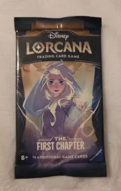 1x Disney Lorcana TCG The First Chapter Sealed Booster Pack - 12 cards - Image 1