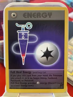 Pokemon TCG Full Heal Energy Team Rocket 81/82 Regular Unlimited Uncommon - Image 1