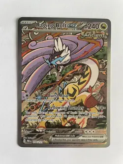 Raging Bolt ex 166/131 Holo Prismatic Evolutions NM Pokemon Single Card - Image 1