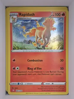 Pokemon TCG Rapidash 005/034 Trading Card Game Classic (CL) Holo Near Mint - Image 1