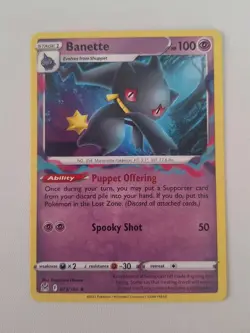 Banette 073/196 (Rare) – Pokemon Sword & Shield: Lost Origin (2022) NM. - Image 1