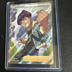 Pokemon HOP 073/073 Champions Path Full Art Ultra Rare Holo Foil Trainer NM/MINT - Image 1