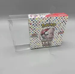 Pokemon Protective Clear Case Japanese Chinese Booster Box 151 SV2A SV8A SV9A - Image 1