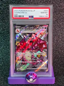 PSA 10 Charizard ex #331 Japanese Pokemon - Image 1