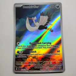 Bombirdier 219/198 Illustration Rare Scarlet & Violet Pokemon NM - Image 1