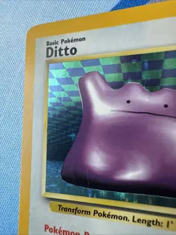 1999 Pokemon Ditto Fossil Holo 3/62 - Image 3