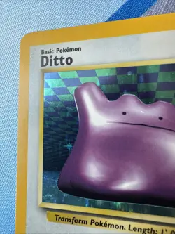 1999 Pokemon Ditto Fossil Holo 3/62 - Image 4