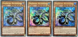 SR07-EN001 Doomking Balerdroch - Ultra Rare 1st Edition LP/NM YuGiOh Card - Image 1