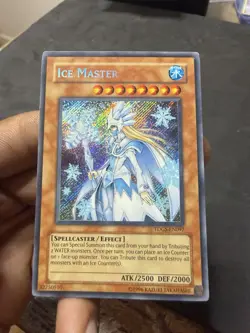 USA Seller Yugioh Ice Master TDGS-EN097 Secret Rare NM - Image 1