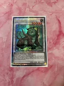 Yugioh: Naturia Beast - Quarter Century Secret Rare - RA03-EN238 - NM - Image 1