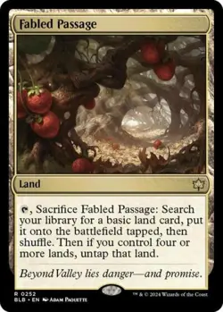 MTG English Fabled Passage NM Normal Bloomburrow - Image 1