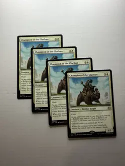 Champion Of The Clachan X4 NM Lorwyn Eclipsed Magic The Gathering Mtg Near Mint - Image 1