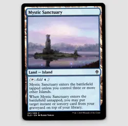 Mystic Sanctuary - ELD #247 Common - NM / Mint Throne of Eldraine Single - Image 1