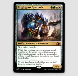 Brightglass Gearhulk - DFT #191 Mythic - NM / Mint Aetherdrift Single - Image 1