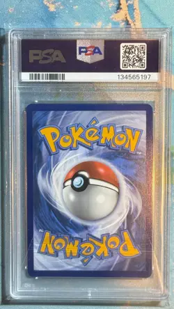 Pokemon Destined Rivals Gold Team Rockets Mewtwo EX Hyper Rare 240/182 PSA 9 - Image 2