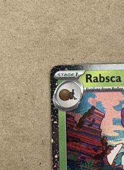 Rabsca Cosmos Holo SWIRL! Surging Sparks Rare 014/191 Pokemon TCG - Image 4