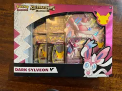 Pokemon TCG Celebrations Dark Sylveon V Collection Factory Sealed Box - Image 1
