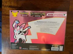Pokemon TCG Celebrations Dark Sylveon V Collection Factory Sealed Box - Image 3