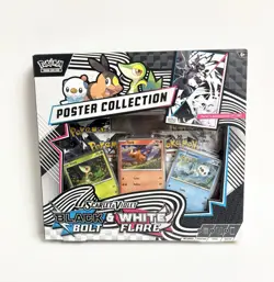 Pokemon TCG Scarlet & Violet Black Bolt & White Flare Poster Collection - Image 1