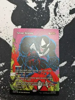 Marvel MTG Savage Beating (Amazing Spider-Man #316) 2025 Source Material - Image 1