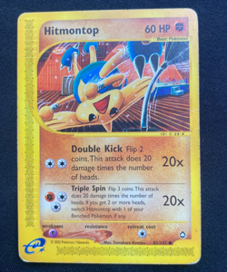 Pokemon TCG Hitmontop Aquapolis 82/147 Regular (HP) - Image 1