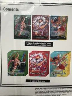 One Piece Card Game learn Together Deck Set - Image 2
