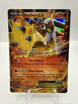 Blaziken EX XY54 XY Black Star Promo Holo Pokemon Card - Image 1