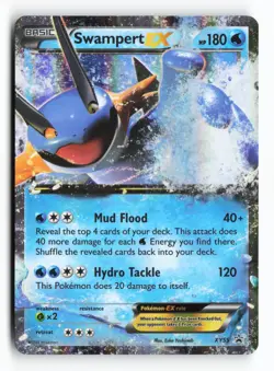 Swampert EX XY55 XY Promos Holo Promo Pokemon TCG Card LP - Image 1