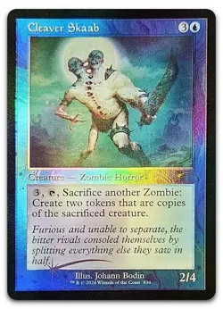 Cleaver Skaab (Retro Frame) #834 (Foil) (NM) Secret Lair Drop SLD Magic MTG - Image 1