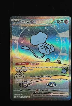 Bubble Mew ex - 232/091- 10 Card Mystery Chase Pack 1/100 Odds 2 Hit Guarantee - Image 1