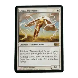 Serra Ascendant 28/249 Magic 2011 Core Set MTG Rare White Turn 1 EDH Bomb - Image 1