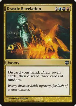 Drastic Revelation Foil Alara Reborn 111 NM MTG - Image 1